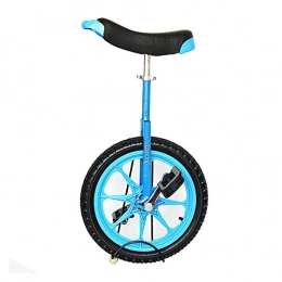 AHAI YU Monocycles AHAI YU Kids / Filles / Boys 16Inch Roue Monocycle, avec Pneu et pédales Anti-dérapantes, monocyclette Freestyle pour la Hauteur de l'utilisateur 110-140cm (Color : Blue)