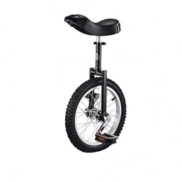 AINY vélo AINY Roue Formateur Monocycle, Vélo Réglable 16" 18" 20" Roue Formateur Skidproof Pneus Cycle Balance pour Débutants Enfants Adultes Exercice Fun Fitness, 16"