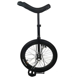 AZYQ vélo Azyq 20 'Monicycles, Kid' S / Adult 'S Trainer Monocycle Réglable en hauteur, Antidérapant Butyl Mountain Tire Balance Vélo Exercice Vélo Vélo, Noir, 20 pouces