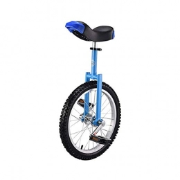 BHDYHM vélo BHDYHM 16 Pouces Monocycle Vélo, Scooter Cirque Vélo Jeunesse Adulte Équilibre Exercice Monocycle Vélo Vélo en Aluminium, Blue