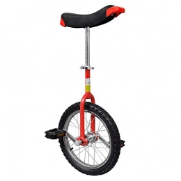 Carsparadisezone Monocycle 16" Kid's/Adulte Vélo à Une Roue Hauteur réglable Anti-dérapant Montagne Pneu Équilibre Cyclisme Mono Roue