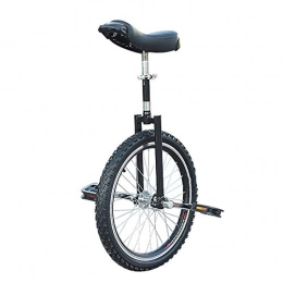 AHAI YU Monocycles Compétition Monocycle Balance Stury Hunycles pour débutants / Adolescents, avec roue d'étanche à la molette de pneus de butyle à vélo de sport de plein air Fitness exercice Santé ( Color : BLACK )