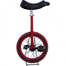 DFKDGL Monocycles DFKDGL Monocycle Freestyle 16 Pouces, vélo d'équilibre à Une Roue, adapté aux Enfants et aux Adultes, Hauteur réglable, Anniversaire, 2 Couleurs (Couleur: A) Monocycle