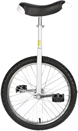 DZCGTP Vélo Monocycle Acier Standard Non-Ouverture à Manivelle Exercice de Vélo pour Améliorer l'Équilibre Vélo Réglable à Roue Unique Convient aux Jeunes Exercices de Vélo (Bleu)