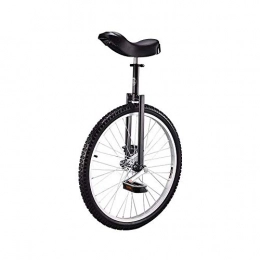 EEKUY vélo EEKUY 24 Pouces Roue Formateur Monocycle, Adulte Entraneur Monocycle Skidproof Pneus quilibre Vlo Hauteur Ajustable Fitness Vlo Vlo, Noir