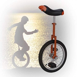 GAOYUY Monocycles GAOYUY Monocycle 16 / 18 / 20 Pouces, Monocycle Freestyle for Enfants / Adultes Selle Ergonomique Profilée Sports De Plein Air Fitness Exercice Santé (Color : Orange, Size : 18 inch)