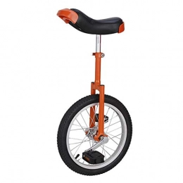 GAOYUY Monocycles GAOYUY Monocycle, 16 / 18 / 20 Pouces Vélo À Une Roue Vélo De Roue De Pneu Butyle Étanche Sports De Plein Air Fitness Exercice Santé for Débutant (Color : Orange, Size : 20 inches)