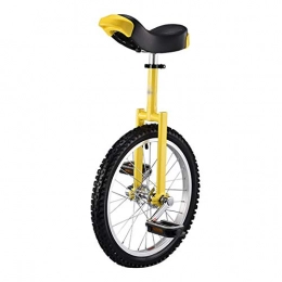 GAOYUY Monocycles GAOYUY Monocycle, 18 / 20 Pouces Monocycle De Roue Utilisation du Vélo D'équilibre for Les Enfants Débutants (Color : Yellow, Size : 18 inches)