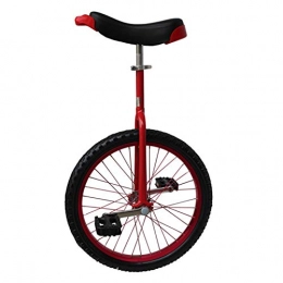 GAOYUY Monocycles GAOYUY Monocycle, Monocycle Freestyle 16 / 18 / 20 Pouces Jante en Alliage D'aluminium Épaissie Rangement Facile for Débutant Et Professionnel (Color : Red, Size : 24 inches)