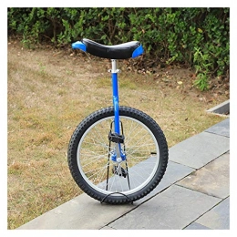 GAOYUY Monocycles GAOYUY Monocycle, Réglable en Hauteur Monocycle Freestyle Cadre en Acier De 16" / 18" / 20"Pouces Sports De Cyclisme en Plein Air for Débutant (Color : Blue, Size : 16 inches)