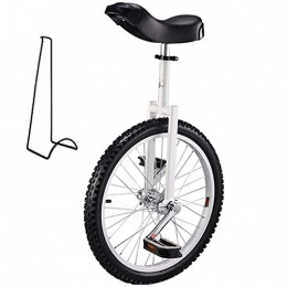 GJZhuan vélo GJZhuan Monocycle, Vlo Monocycle quilibre Ergonomique Selle Kids Brouette Anti-Glissement, Anti-Usure, Pression, Anti-Chute, Anti-Collision, Amliorer Physi (Color : White, Size : 24inch)