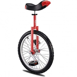 GJZhuan vélo GJZhuan quilibre Cyclisme Exercice Monocycle, Leakproof Butyl Pneu Roue Vlo Monocycle Enfants / Adultes Entraneur Skidproof Pneus Mountain Monocycles for Adultes (Color : Red)
