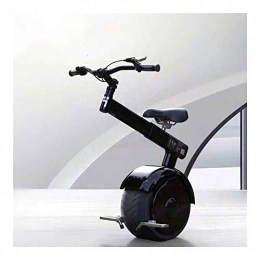 GYPPG vélo GYPPG Voiture d'équilibre somatosensorielle monocycle électrique 800W, Scooter électrique à équilibrage Automatique Roues (Couleur: Noir, Taille: 50 km)