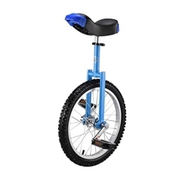 HH-CC vélo HH-CC Unicycle Black 24" / 20" / 18" / 16" Wheel Unicycle for Kids / Adults, Balance Cycling Bikes Bicycle with Adjustable Seat and Non-Slip Pedal, Ages 9 Years & Up, D, 16in