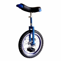 HXFENA vélo HXFENA Monocycle, Exercice de Cyclisme D'éQuilibre Pneu AntidéRapant RéGlable Roue Acrobatique de Selle Ergonomique ProfiléE Pour Enfants DéButants Adultes / 18 Inches / Blue