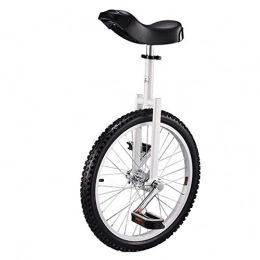 JHSHENGSHI vélo JHSHENGSHI Monocycle, vélo d'équilibre à Roue Unique de 20 Pouces, adapté aux Enfants et Adultes de 145 à 175 cm, Hauteur réglable, Anniversaire, 5 Couleurs (Couleur: Rouge)