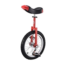 Lahshion Monocycles Lahshion Monocycle de Formateur de Kid's / Adult's, brouette de vélos d'équilibre, Voyage de Perte de Poids améliorent des promenades de Forme Physique, Red, 20inches