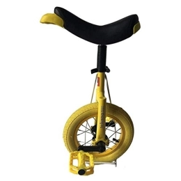 Lhh Monocycles Lhh Monocycle Petits Monocycles Débutants 12 Pouces, Monocycle pour Enfant / Garçons / Filles, Petits Enfants / Bambin Équilibre Cyclisme, Hauteur 70cm - 110 cm (Color : Yellow, Size : 12inch Wheel)
