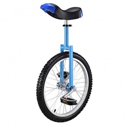 lilizhang vélo lilizhang 20 Pouces monocycle Ajustable, Forte Cadre en Acier de manganèse en Aluminium en Alliage d'alliage d'aluminium SKIDPHARE One Wheel Vélo for Adultes Teens Teens Boy Rider (Size : Blue)