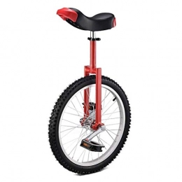 lilizhang vélo lilizhang 20 Pouces monocycle Ajustable, Forte Cadre en Acier de manganèse en Aluminium en Alliage d'alliage d'aluminium SKIDPHARE One Wheel Vélo for Adultes Teens Teens Boy Rider (Size : Red)