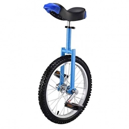 lilizhang Monocycles lilizhang 20 Pouces monocycle débutants Enfants Adultes Hauteur réglable dérapable de Montagne Pneu acrobatique vélo Roue Balance vélo Exercice, avec Stand (Size : Blue)
