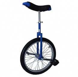 LJLYL vélo LJLYL Monocycle de Roue de 16 Pouces pour Les Enfants, Fourche en Acier au manganèse Haute résistance, siège réglable, pneus antidérapants et pédales perlées antidérapantes, Bleu