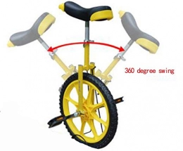 LNDDP Monocycles LNDDP Monocycle, vlo rglable 16 18 Roues Formateur 2.125 'antidrapant Cycle Pneu quilibre Utilisation pour dbutant Enfants Adulte Exercice Fun Fitness