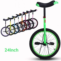 LNDDP Monocycles LNDDP Voiture d'quilibre monocycle acrobatique d'enfants 24 Pouces, Anti-Glissement Anti-Usure Anti-Chute Anti-Collision