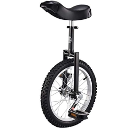 LXFA Monocycles LXFA Monocycle Monocycle pour Adultes Big Kids 24 / 20 Pouces, Monocycles 18 / 16 Pouces pour Garçons Filles Enfant (8 / 9 / 12 / 15 Ans), Sports de Plein Air Balance Cyclisme (Color : Black, Size : 18 inch)