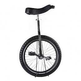 LRBBH Monocycles Monocycle, Exercice de Cyclisme D'éQuilibre de Pneu de Montagne AntidéRapant RéGlable Cycle avec une Seule Roue UtiliséE Pour les Acrobates Enfants DéButants / 16 8 / Noir