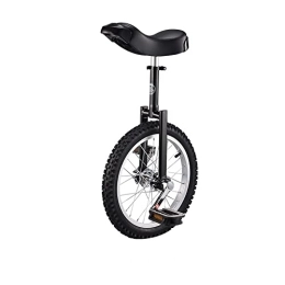 QQY Monocycles Monocycle pour adulte et enfant - 40, 6 cm / 45, 7 cm / 50, 8 cm / 61 cm / Monocycle pour adulte et enfant (noir, 61 cm)