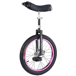 aedouqhr vélo Monocycle pour Adultes 20 Pouces, vélo d'équilibre à Une Roue pour Grands Enfants garçons Filles Adolescents débutants, Excellent Cadre en Acier au manganèse (Couleur : Noir)