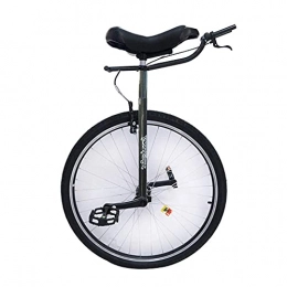 aedouqhr vélo Monocycle pour Adultes de Grande Taille, vélo de Roue Extra Large de 28"(71 cm) avec poignée et Freins, pour Les Grands Enfants, Hauteur de 160 à 195 cm (63 à 77", réglable en Hauteur