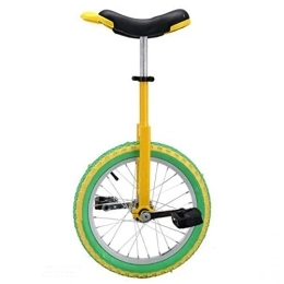 Yisss vélo Monocycle pour Les Enfants et Les Adultes Monocycle 16 / 18 pouces pour enfants / filles / garçons / âges de 10 ans et plus, monocycle 20 pouces pour adulte, monocycle extérieur réglable avec jante en alliag