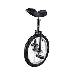 L.BAN vélo Monocycle, Roue de vélo réglable Antidérapant Équilibre du cycle de pneu Utilisation confortable Entraîneur 2.125 "Pour les enfants débutants Adulte Exercice Fitness Fun 16 18 20 24 pouces (black2
