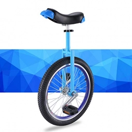 BOT Monocycles Monocycle / vélo à Une Roue Hauteur réglable, 16" 18" 20" Roue Junior Adulte Monocycle Équilibre Exercice Fun Bike Cycle Fitness, Acrobatique Voiture, en Alliage d'aluminium Boucle, Forged manivelle