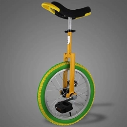 Moter Monocycles Moter monocycle, 16-inch Roues monocycle entraîneur, 2, 125 Pouces pneus de Montagne butyle antidérapant, la Hauteur d'assise réglable, Vert