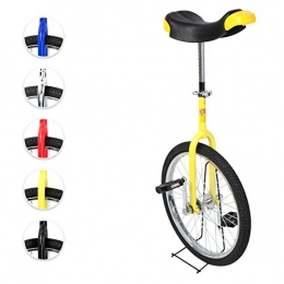 Physionics vélo Physionics - Monocycle 20 Pouces Hauteur Réglable Charge max. 80 kg (Couleur au Choix)
