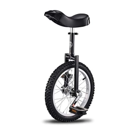 QZWGZ vélo QZWGZ Monocycle monocycle réglable en hauteur antidérapant avec support monocycle pour débutants / professionnels / enfants / adultes (Noir)