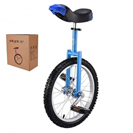 rgbh Monocycles rgbh Monocycle vélo Hauteur réglable Monocycle Anti-dérapant Montagne Pneu Équilibre Monocycle pour Débutants / Professionnels / Enfants / Adulte Blue-16 inches