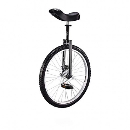 SMLRO vélo SMLRO 24inch monocycle pour Adultes, monocycle en Plein air réglable avec Jante aolly Noir