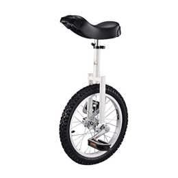 SYCHONG Monocycles SYCHONG Brouette Vélo Adulte Enfant Monocycle Acrobatique Voiture, Blanc, 24inch