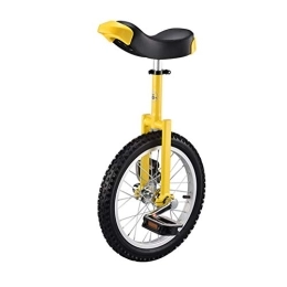 SYCHONG Monocycles SYCHONG Brouette Vélo Adulte Enfant Monocycle Acrobatique Voiture, Jaune, 24inch