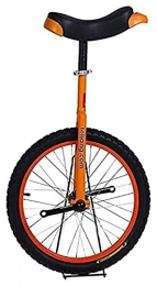Unicycles Monocycles Unicycles Entraîneur 40, 6 / 45, 7 / 50, 8 cm pour adultes et enfants, roue freestyle orange, avec selle en acier, manivelles, cadre et pneu en caoutchouc, pour adultes et adolescents