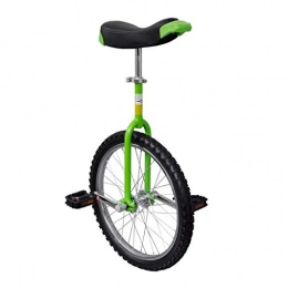 vidaXL Monocycles vidaXL Monocycle Ajustable Vert 20 Pouces pour Enfants Jeunes Monocycles Débutants