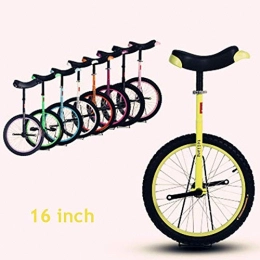  Monocycles Voiture d'équilibre acrobatique monocycle pour Enfants de 16 Pouces, vélos d'extérieur à Pression Anti-Usure antidérapants