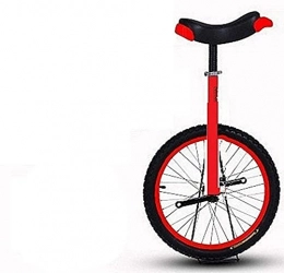zhtt Monocycles Vélo d'équilibre monocycle adulte unisexe avec pédales antidérapantes, 20 pouces, à partir de 10 ans, pour les grands enfants et les débutants dont la hauteur 150-170 cm Vélo d'équilibre Vélo pour en
