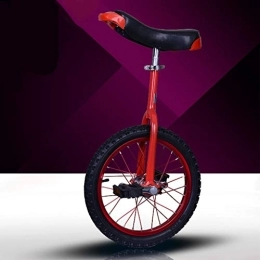 XYSQ Monocycles XYSQ Monocycle avec Jante en Alliage, Siège Selle Confortable en Caoutchouc Pneus Mountain for L'équilibre Exercice D'entraînement Route Street Bike Vélo (Color : Red, Size : 20inch)