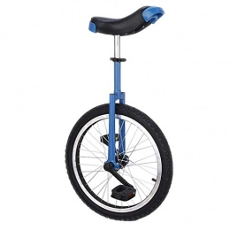 YYLL vélo YYLL 18 Pouces Roue monocycle Vélos Simple Roues, siège Confortable avec poignées Avant et arrière, for Le Cyclisme Sports de Plein air Fitness Exercice (Color : Blue, Size : 18Inch)
