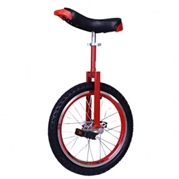 YYLL Monocycles YYLL Monocycle for Les débutants Adultes Hommes Ados Boy Rider, Montagne Sports de Plein air Fitness Exercice (Color : Red, Size : 20inch)